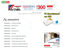 Tablet Screenshot of italiaora.org